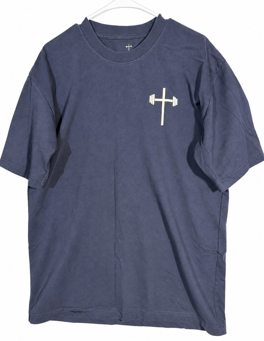 HolStrength Archangel Michael Premium Oversized Christian Gym T-Shirt L